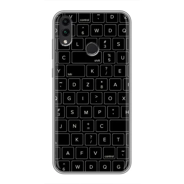 Чехол с рисунком «Клавиатура» для Huawei Honor 8C Чехол с рисунком «Клавиатура» для Huawei Honor 8C