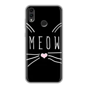 Бампер с изображением Котиков для Хонор 8С (КОТИК MEOW)