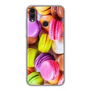 Чохол з зображенням смачної їжі для Huawei Honor 8C (Макаруни)