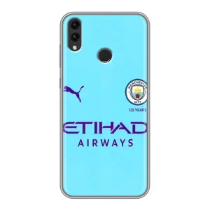 Силиконовые Чехлы принт Футбол на Huawei Honor 8C (Man City)