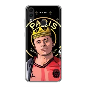 Чохол (TPU) з Футболістом на Huawei Honor 8C (Mbappe King)