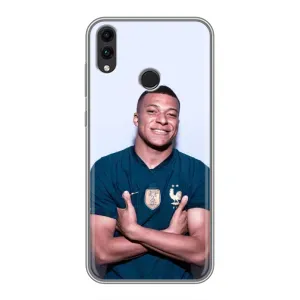 Чохол (TPU) з Футболістом на Huawei Honor 8C (Мбаппешичка)