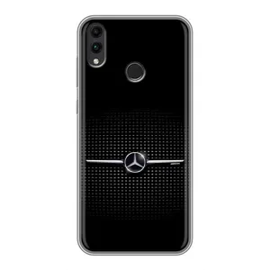 Силіконовий бампер з картинкою машини на Huawei Honor 8C (Mercedes)
