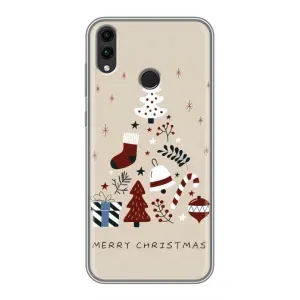 Чохол Санта Клаус для Huawei Honor 8C (Merry Christmas)