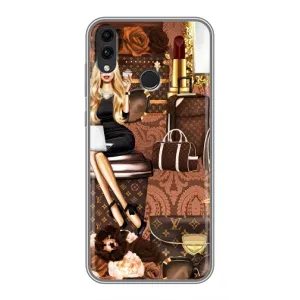 Чехол Стиль Louis Vuitton на Huawei Honor 8C (Мода Луи Виттон)