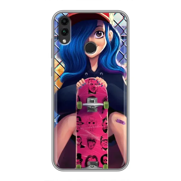 Чехол с рисунком «Модная девушка» для Huawei Honor 8C