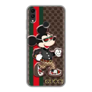 Чехлы Бренд GUCCI для Huawei Honor 8C (Маус Гуччи)