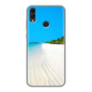 Летний Чехол на Huawei Honor 8C (Море песок)