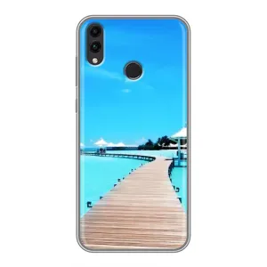 Летний Чехол на Huawei Honor 8C (Набережная)