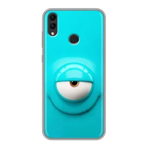 Силиконовые Чехлы (смешные стикеры) для Huawei Honor 8C (Одноглазик)