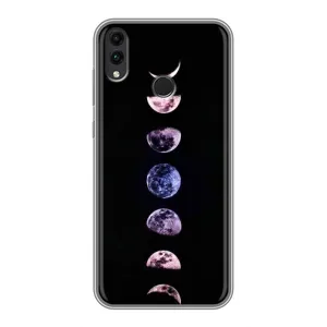 Чохол (ТПУ) з планетами на Huawei Honor 8C (Плнети)