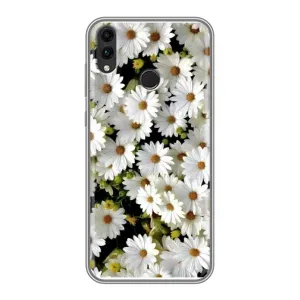Чехол с ромашками на Huawei Honor 8C (Рамка в ромашках)