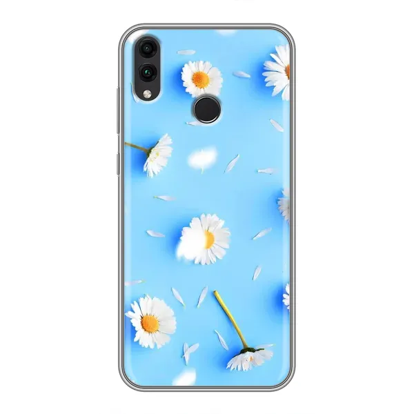 Чехол с рисунком «ромашки на голубом» для Huawei Honor 8C Чехол с рисунком «ромашки на голубом» для Huawei Honor 8C