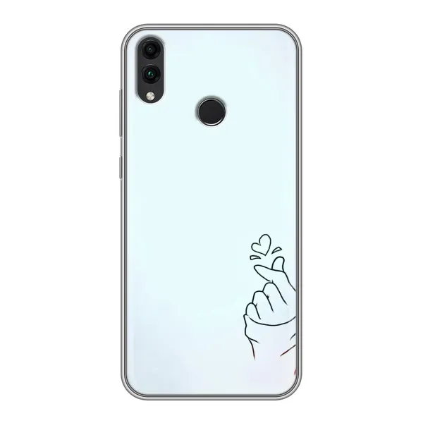 Чехол с рисунком «Сердце на голубом» для Huawei Honor 8C Чехол с рисунком «Сердце на голубом» для Huawei Honor 8C
