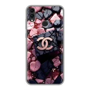 Чехол (Dior, Prada, YSL, Chanel) для Huawei Honor 8C (Шанель)