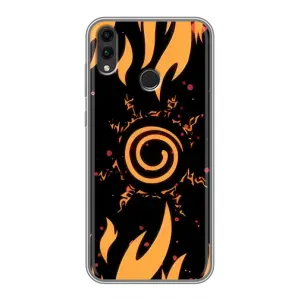 Купить Чехлы на телефон с принтом Anime для Huawei Honor 8C (Солнце Наруто)