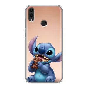 Чехол с рисунком «Стич с шоколадом» для Huawei Honor 8C