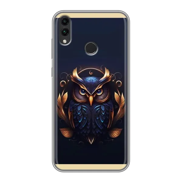Чехол с рисунком «Стильная Сова» для Huawei Honor 8C Чехол с рисунком «Стильная Сова» для Huawei Honor 8C
