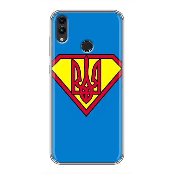 Чехол с рисунком «Super - Герб» для Huawei Honor 8C Чехол с рисунком «Super - Герб» для Huawei Honor 8C