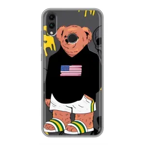 Чехлы Мишка Тедди для Хонор 8С (Teddy USA)