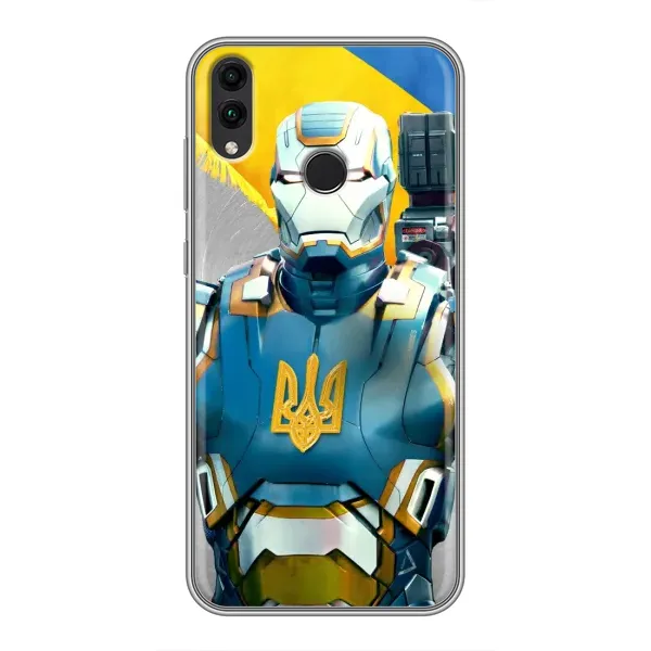 Чохол з малюнком «Український робокоп» для Huawei Honor 8C