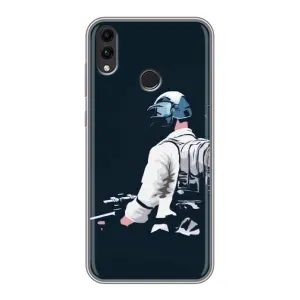 Чохол з картинкою "Герой Pubg" на Huawei Honor 8C (В екіперівці)