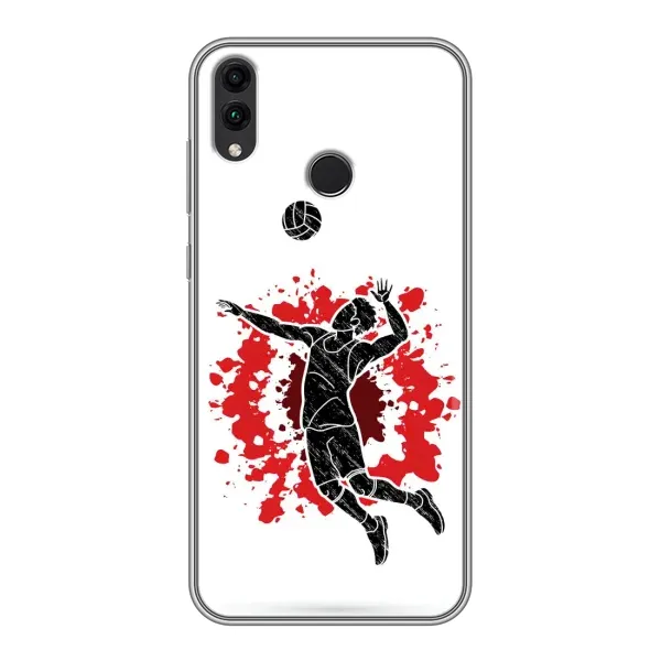 Чехол с рисунком «Волейболист» для Huawei Honor 8C Чехол с рисунком «Волейболист» для Huawei Honor 8C