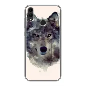 Чехол с Волком на Huawei Honor 8C (Волк)