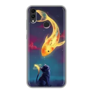 Фото - Чехол на тематику: Коты для Huawei Honor 8C