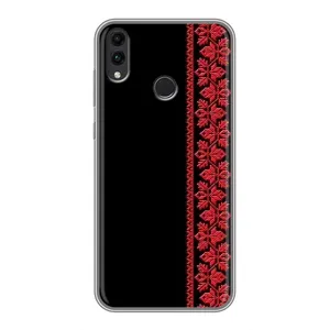 Силиконовый Чехол на Huawei Honor 8C с картинкой Вышиванки