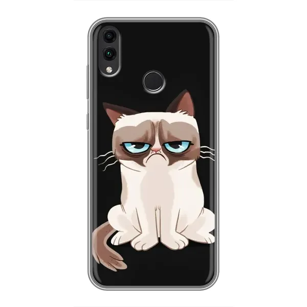 Чехол с рисунком «Взгляд кота» для Huawei Honor 8C Чехол с рисунком «Взгляд кота» для Huawei Honor 8C