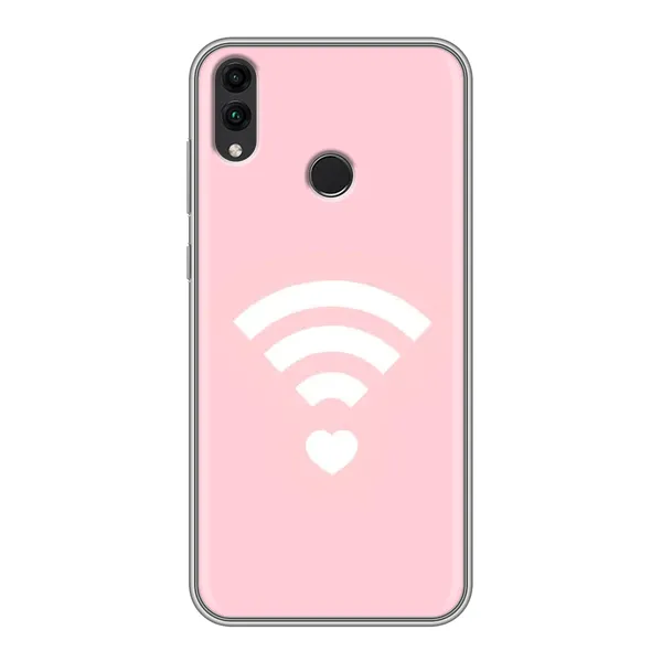 Чехол с рисунком «WiFi Love» для Huawei Honor 8C Чехол с рисунком «WiFi Love» для Huawei Honor 8C