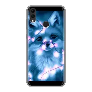 Чехол с Лисичкой для Huawei Honor 8C (Яркая Лиса)