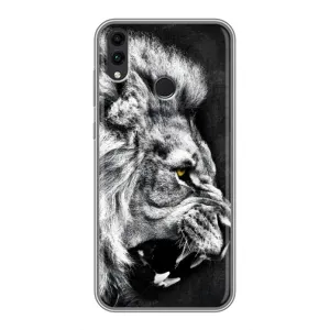 Чехол с картинкой на Huawei Honor 8C (Злой ЛЕВ)