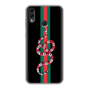 Чехлы Бренд GUCCI для Huawei Honor 8C (Змей Гуччи)