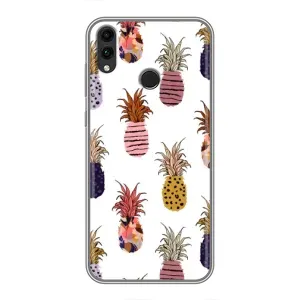 Чехол с изображением вкусной еды для Huawei Honor 8X Max (Ананасы)