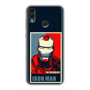 Чехол Супергерой Железный человек на Huawei Honor 8X Max (Art Iron man)