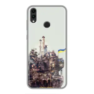Чехлы на военную тематику для Huawei Honor 8X Max (Азовсталь)