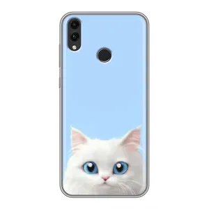 Чохол на тематику: Коти для Huawei Honor 8X Max (Білий кіт)