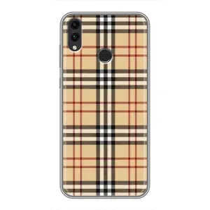 Чехол с Брендами одежды на Хуавей Хонор 8Х Макс (Burberry стиль)