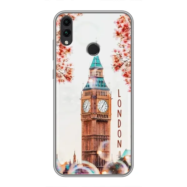 Чехол с рисунком «Часы Лондон» для Huawei Honor 8X Max Чехол с рисунком «Часы Лондон» для Huawei Honor 8X Max
