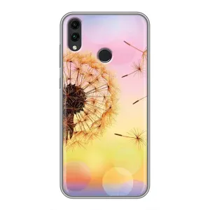 Силиконовый Чехол с одуванчиками на Huawei Honor 8X Max (Цветок-одуванчик)
