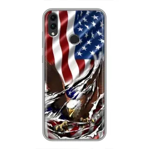 Чехол Флаг USA для Huawei Honor 8X Max (Флаг USA)
