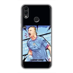 Чехлы с принтом для Huawei Honor 8X Max Футболист (гол Эрлинг Холланд)