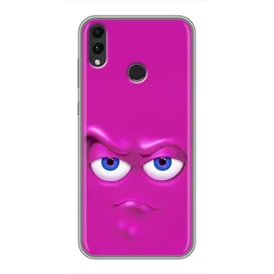 Силиконовые Чехлы (смешные стикеры) для Huawei Honor 8X Max (Хитрая мордочка)