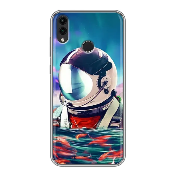 Чехол с рисунком «Космонавт в воде» для Huawei Honor 8X Max Чехол с рисунком «Космонавт в воде» для Huawei Honor 8X Max