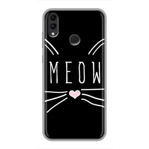 Бампер з зображенням Котиків для Хуавей Хонор 8Х Макс (КОТИК MEOW)