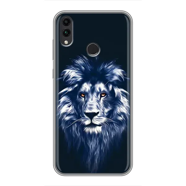Чехол с рисунком «Лев - синий» для Huawei Honor 8X Max Чехол с рисунком «Лев - синий» для Huawei Honor 8X Max