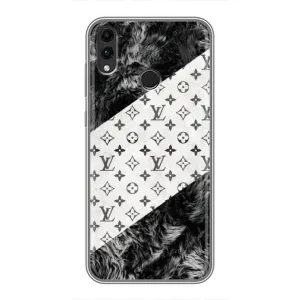 Чохол Стиль Louis Vuitton на Huawei Honor 8X Max (LV на білому)
