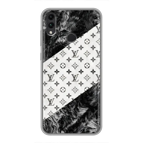 Чехол с рисунком «LV на белом» для Huawei Honor 8X Max